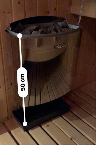 Estufa Sauna Harvia BC60E