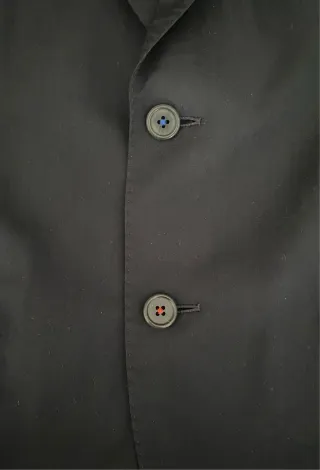 Americana Purificación García azul marino