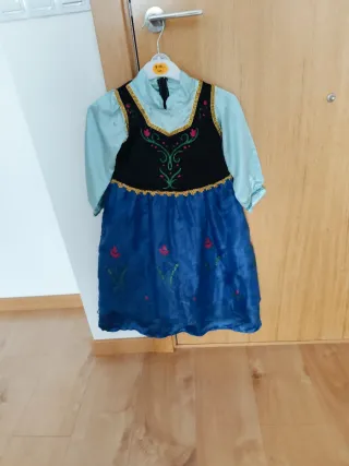 Disfraz Ana Frozen Talla 8/9