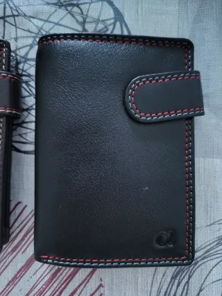 2 Carteras Billeteras Cuero