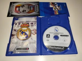 Real Madrid club football 2005 ps2 🇪🇦