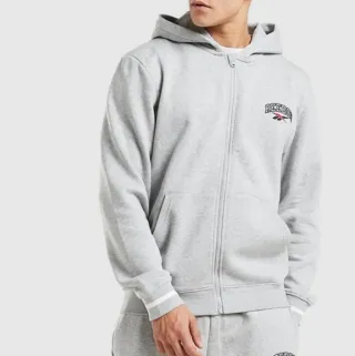 Sudadera Reebok Gris con Cremallera