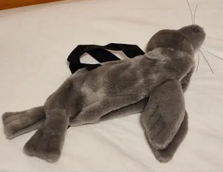 Mochila Peluche Foca Loro Parque 40cm