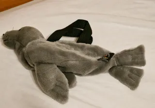 Mochila Peluche Foca Loro Parque 40cm