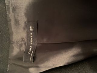 Abrigo negro elegante