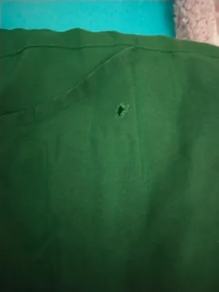 Pantalón peto anti corte con tirantes,verde y nara