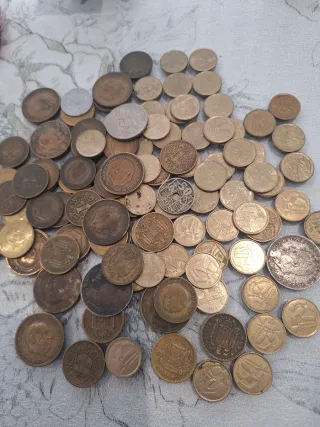 Lote monedas españolas.