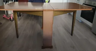 Mesa comedor extensible madera