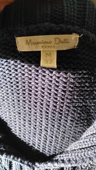 Jersey azul marino Massimo Dutti