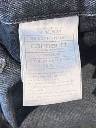 Pantalón Carhartt Negro Talla M