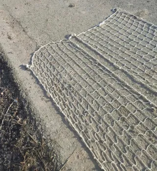 Lote 5 Redes Seguridad Obra 1.1x10 Blanca