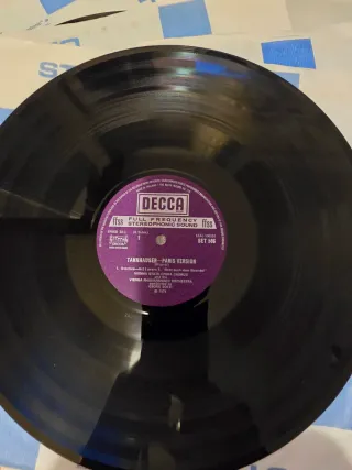 Wagner, Solti - Tannhäuser (Paris) 4 LP