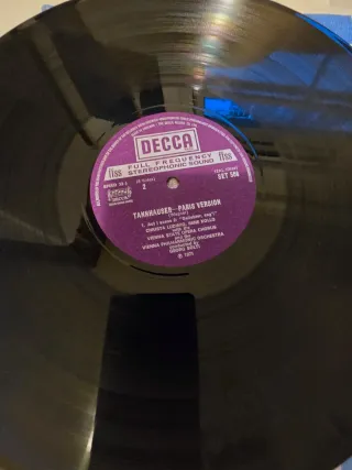 Wagner, Solti - Tannhäuser (Paris) 4 LP