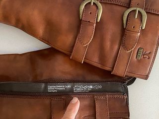 Botas de cuero como nuevas