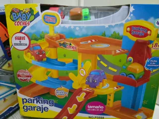 Lote Pistas Coches: Parking, Garaje y Loop Track