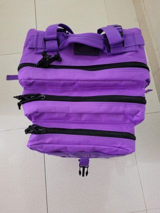 Mochila Táctica Militar Morada _