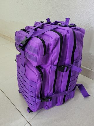 Mochila Táctica Militar Morada _