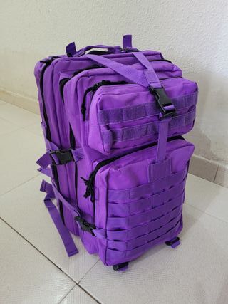 Mochila Táctica Militar Morada _
