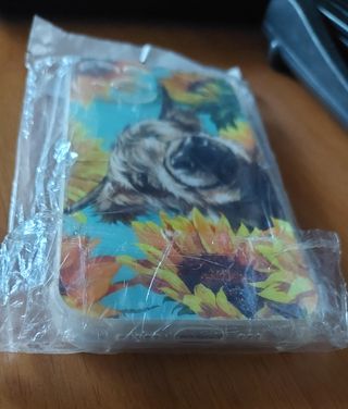 Custodia iPhone 14 Mucca & Girasoli