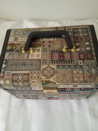 Neceser Vintage Asa con espejo 29x20