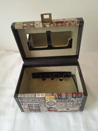 Neceser Vintage Asa con espejo 29x20