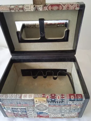 Neceser Vintage Asa con espejo 29x20