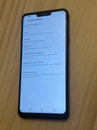 LG G7 ThinQ 64GB libre 4G LTE Negro