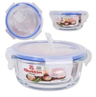 Fiambrera redonda con tapa hermética
