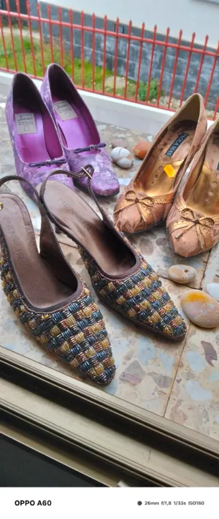 3 Pares Zapatos Fiesta - Membur