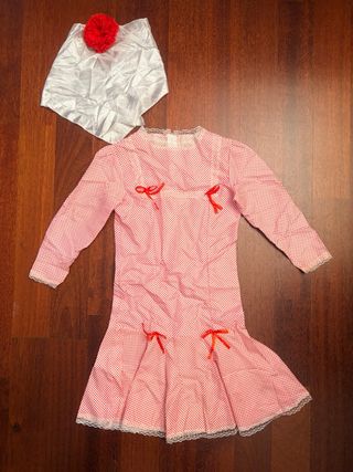 Disfraz niña chulapa talla 4-6 años