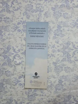 Marcapáginas El Viaje de Shuna Hayao Miyazaki