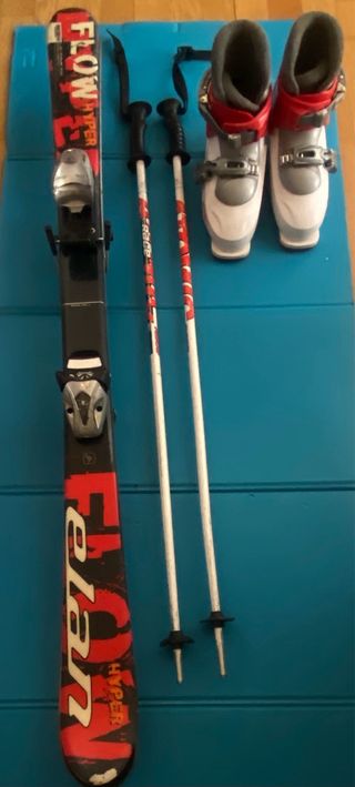 Pack Esquís Elan Flow Hyper, Botas y Bastones