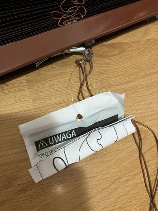 Persiana Aluminio color madera