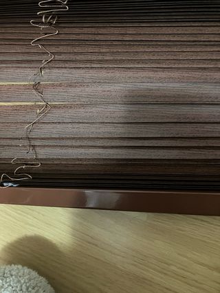 Persiana Aluminio color madera