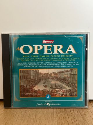 Pack 6 CDs Ópera - Mozart, Puccini, Verdi