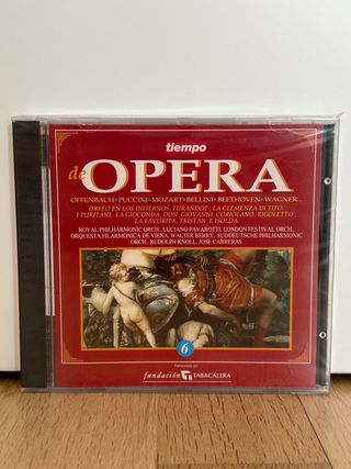Pack 6 CDs Ópera - Mozart, Puccini, Verdi