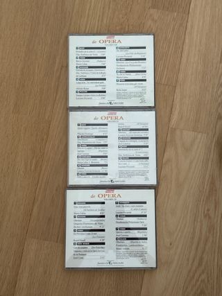 Pack 6 CDs Ópera - Mozart, Puccini, Verdi