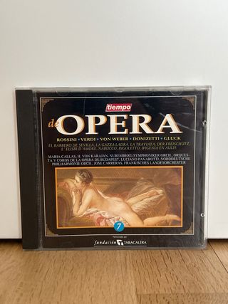 Pack 6 CDs Ópera - Mozart, Puccini, Verdi