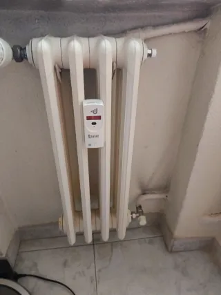 Radiadores de hierro  blancos