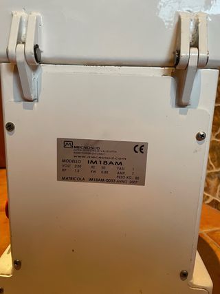 Amasadora profesional Mecnosud 25kg