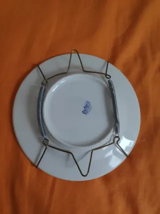 2 Platos Vintage Porcelana Oxford Brasil