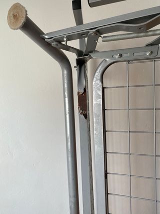 Estructura Cama Plegable Metal y Madera