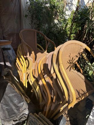 Sillas de Rattan Apilables