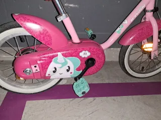 Bicicleta infantil rosa Btwin