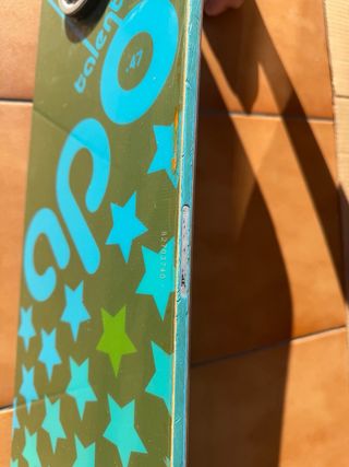 Snowboard 147cm con fijaciones