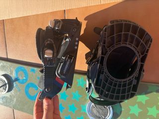 Snowboard 147cm con fijaciones