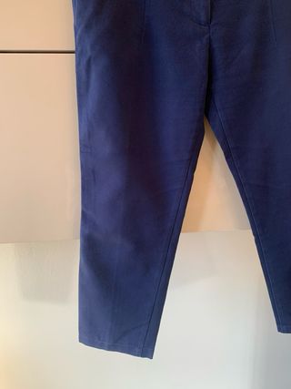 Pantaloni Zara Donna Tg L Blu