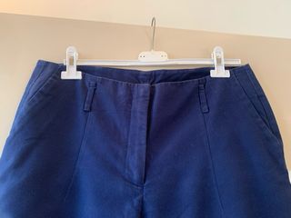 Pantaloni Zara Donna Tg L Blu