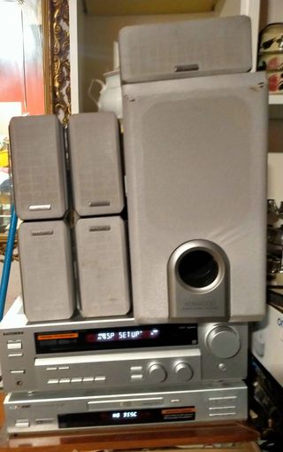 Home Cinema 5.1 Kenwood Receptor KRF-V5570D + DVD