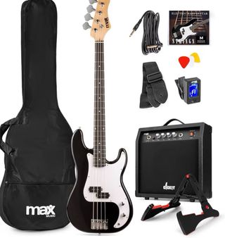 Pack Bajo Eléctrico Max Negro Completo